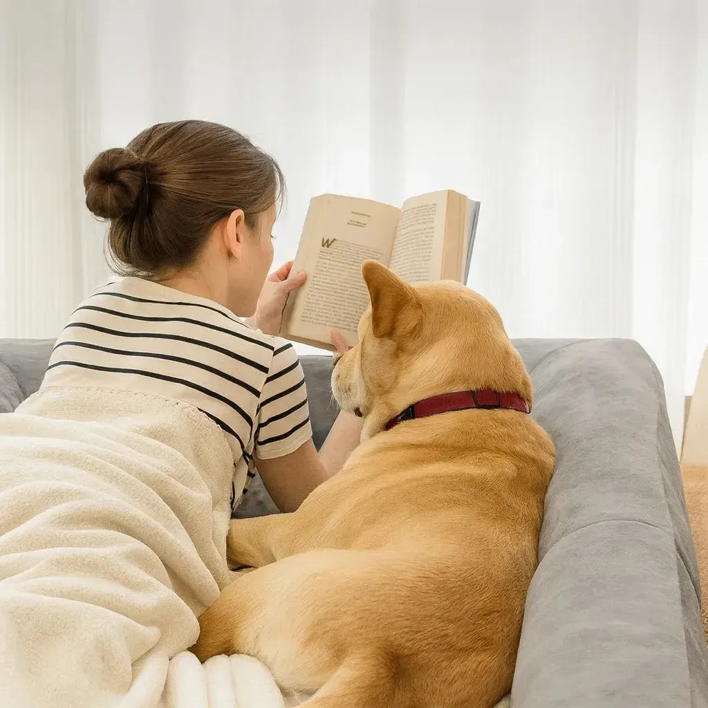 180cm Orthopedic Washable Dog Couch Bed For Humans And Large Dogs