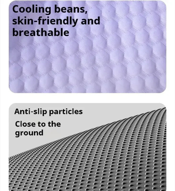 Breathable Orthopedic Cooling Dog Mat for Crates, Floors, and Travel
