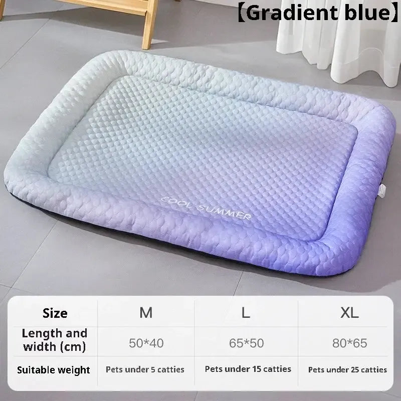 Breathable Orthopedic Cooling Dog Mat for Crates, Floors, and Travel