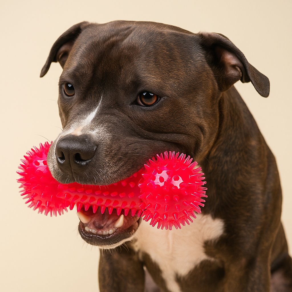Ultra-Tough Squeaky Bone for Heavy Chewers