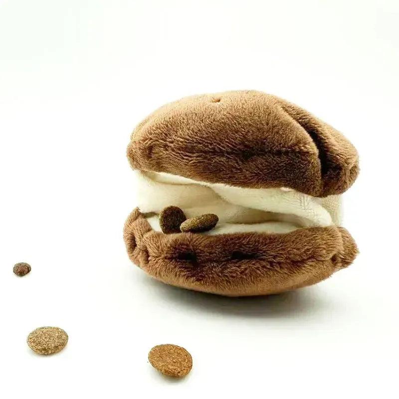 Cute Interactive Plush Puzzle Feeder Toy