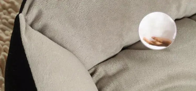 Dog Sofa Bed Cotton Washable with Anti-Slip Base