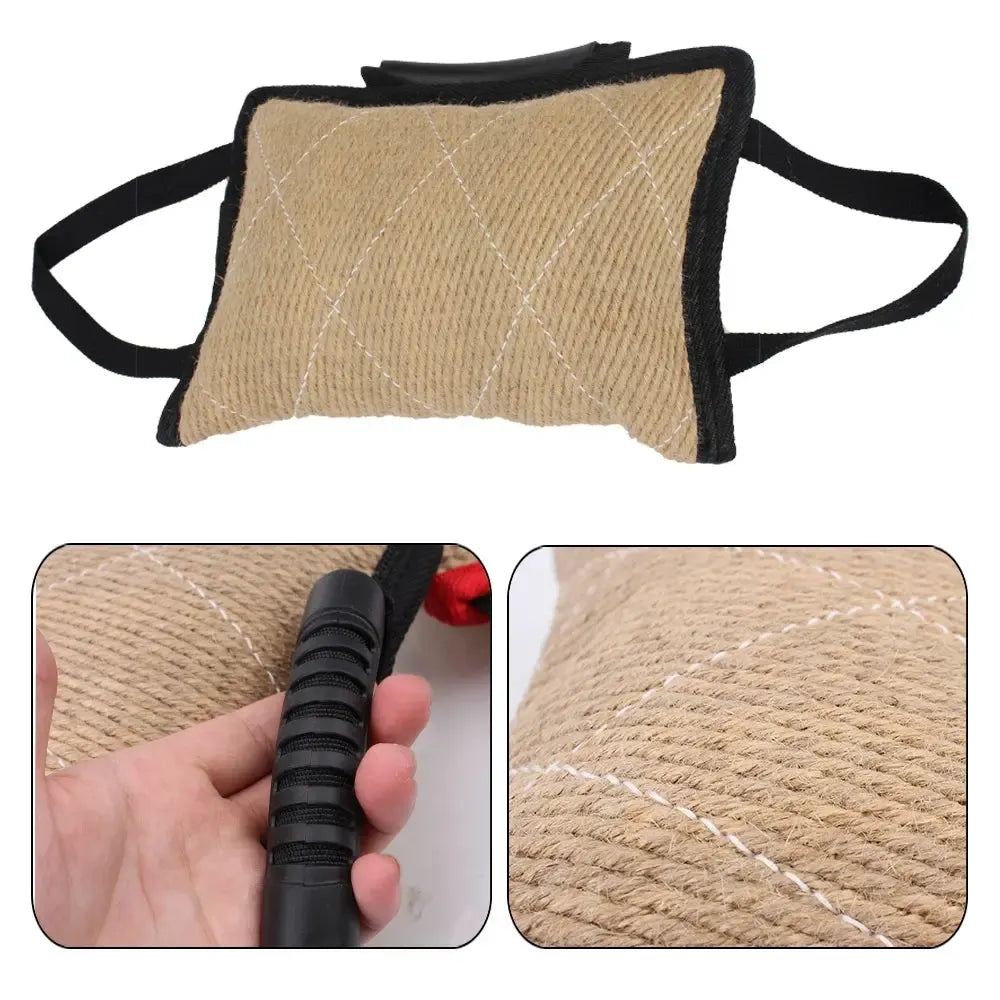 Dog Tug Toy With Dual Rope Handles