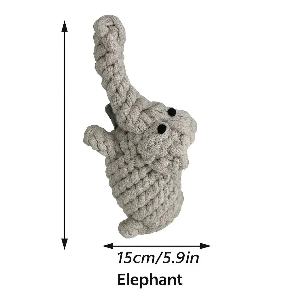 Elephant Rope Chew Toy for Dogs