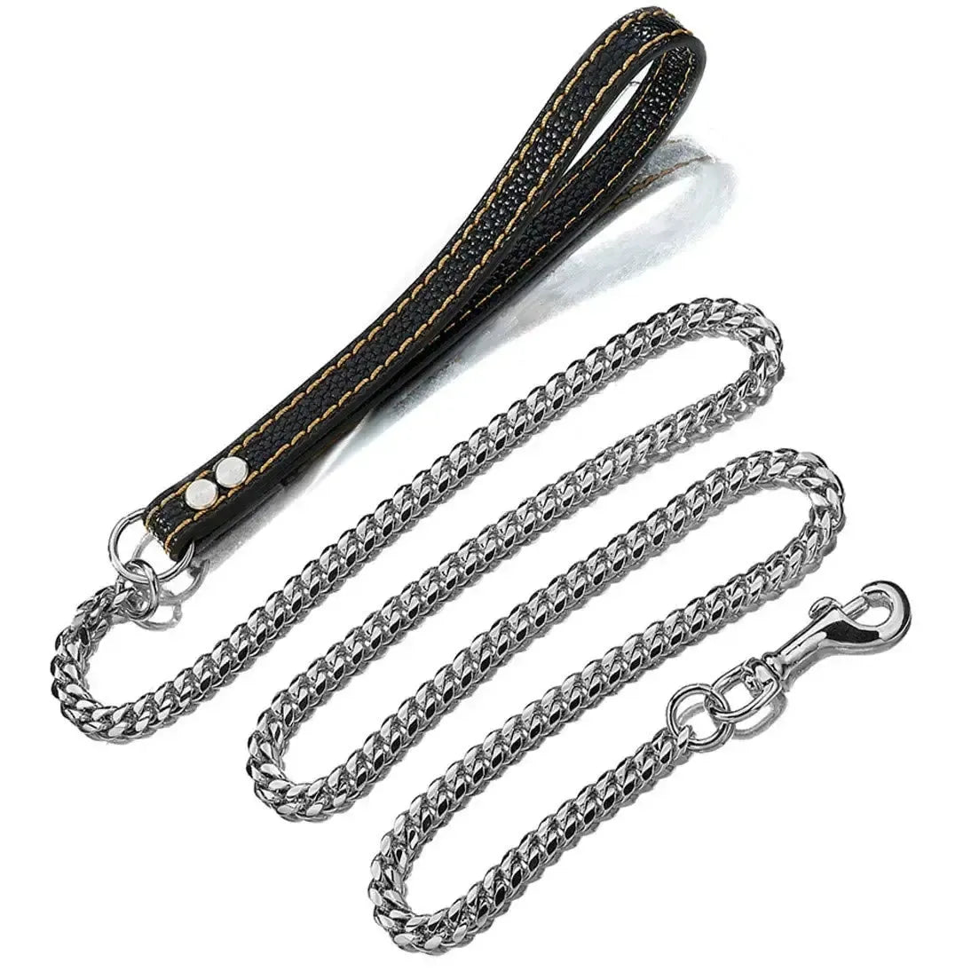 Gold Chain Dog Collar for Strong Dogs – Stainless Steel