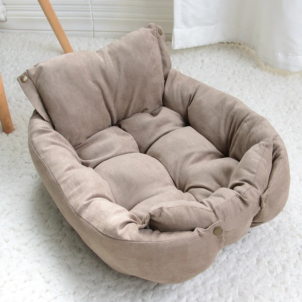 Washable 3-in-1 Nest Mat Sofa with Cushion