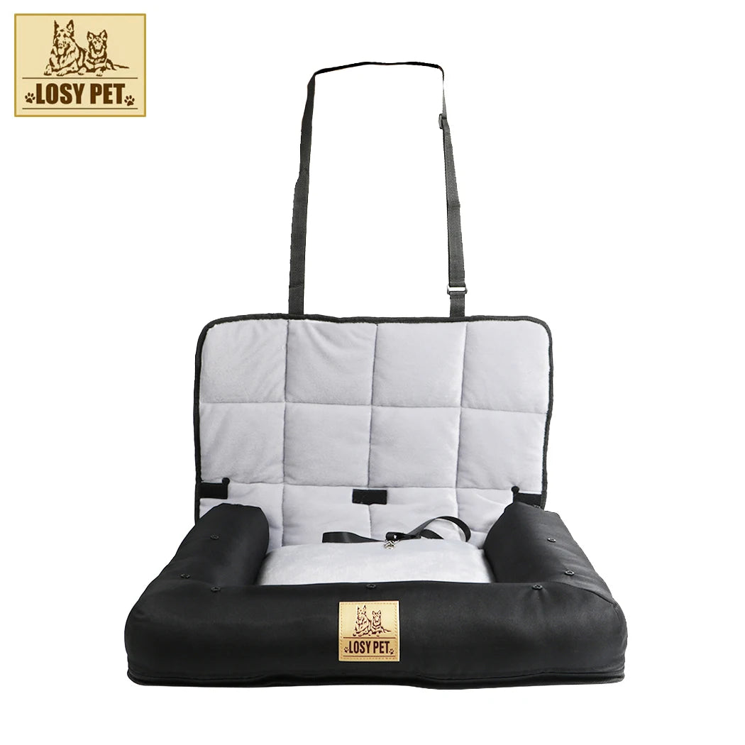 Washable Oxford Dog Car Seat With Safety Belt