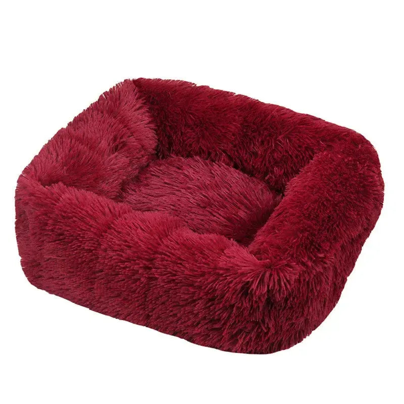 Luxury Washable Calming Dog Bed For Anxiety Relief