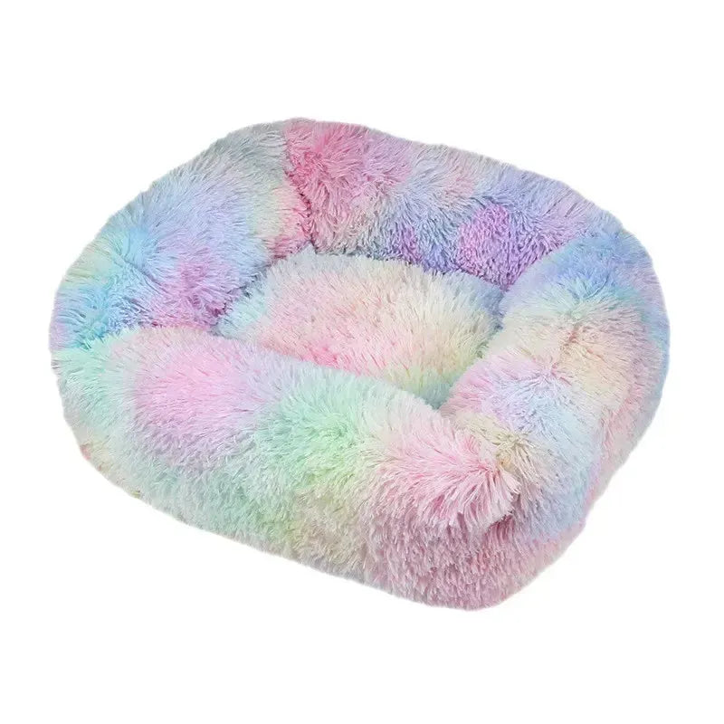 Luxury Washable Calming Dog Bed For Anxiety Relief