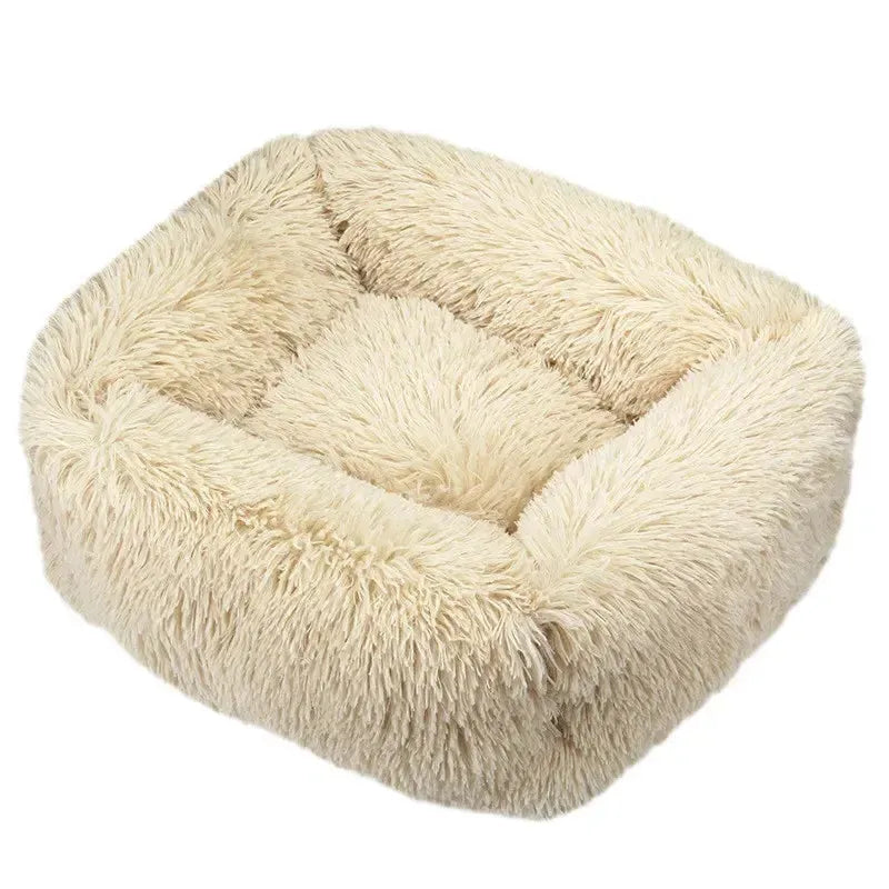 Luxury Washable Calming Dog Bed For Anxiety Relief