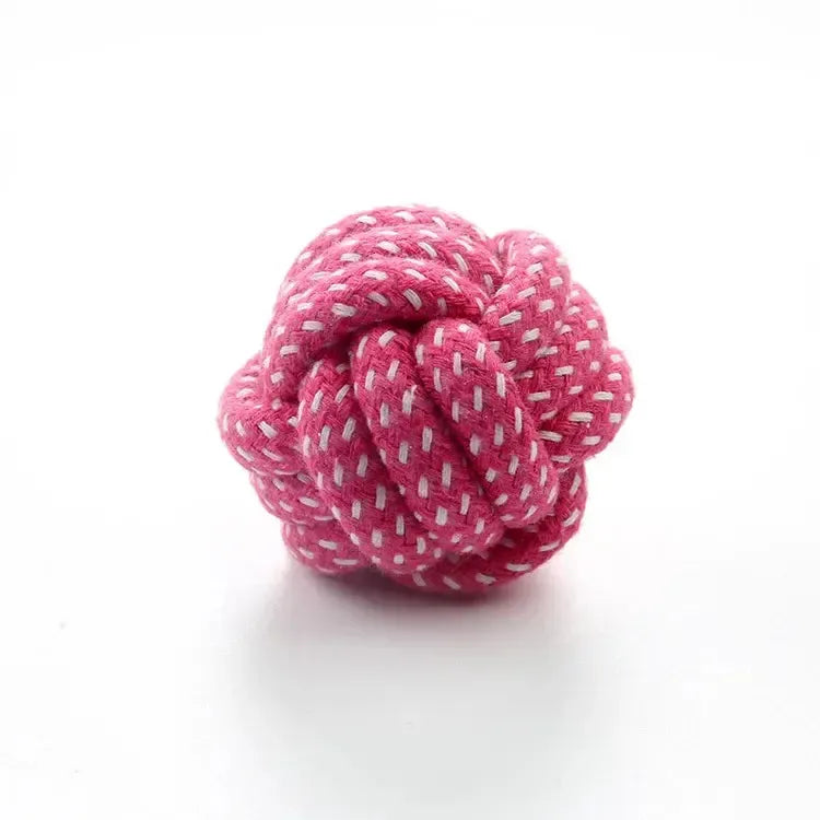 Mini Cotton Bite-resistant Rope Chew Toy for Dogs