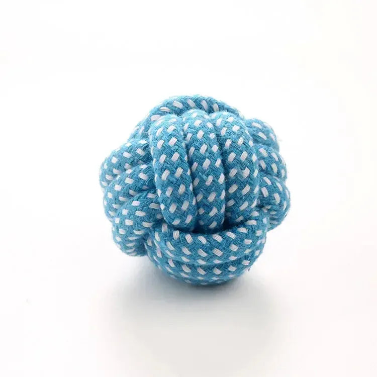 Mini Cotton Bite-resistant Rope Chew Toy for Dogs