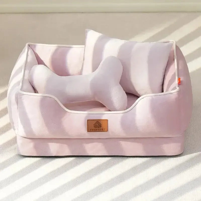 Orthopedic Dog Sofa Bed With Removable Cushion
