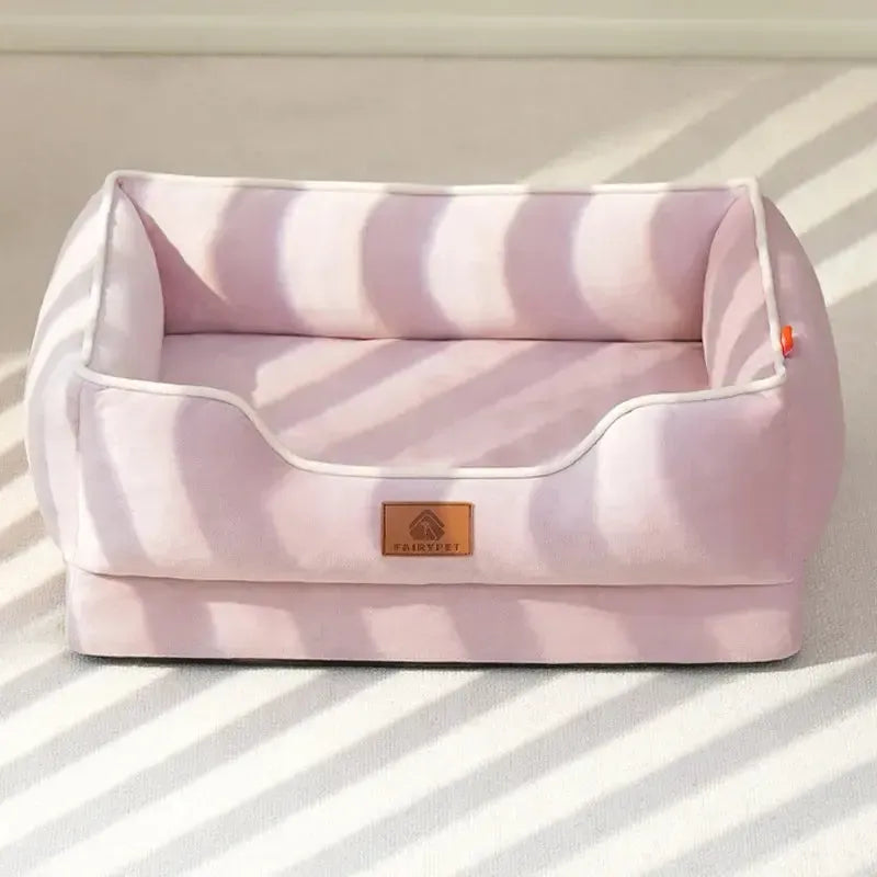 Orthopedic Dog Sofa Bed With Removable Cushion