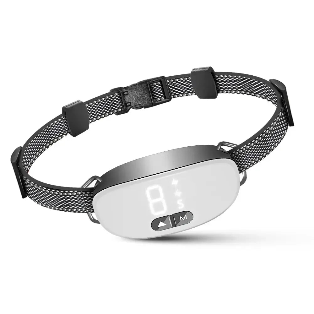 Rechargeable No-Shock Bark Collar with Beep & Vibration Training