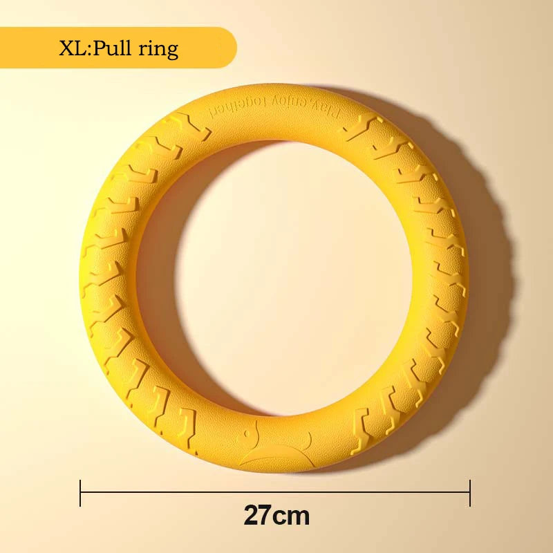Durable Dog Toy Set – Flying Disc, Ball, Tug & Pull Ring