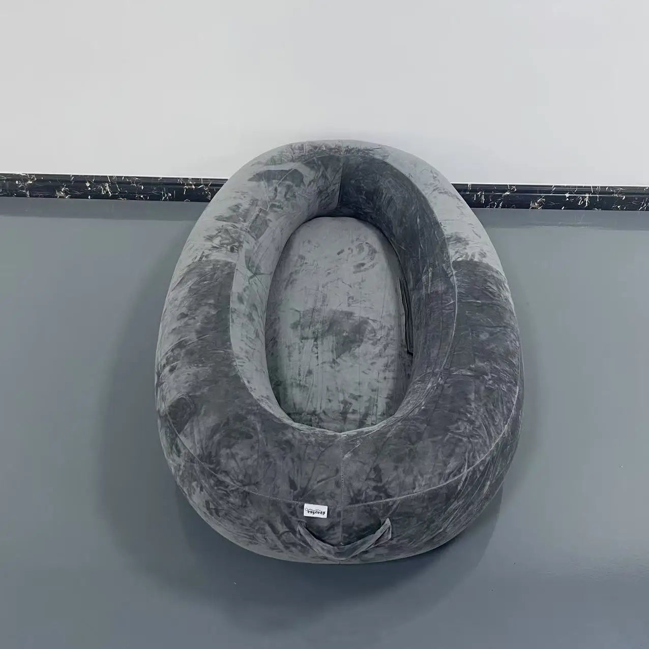 Large Inflatable Dog Bed with Washable Plush Cover