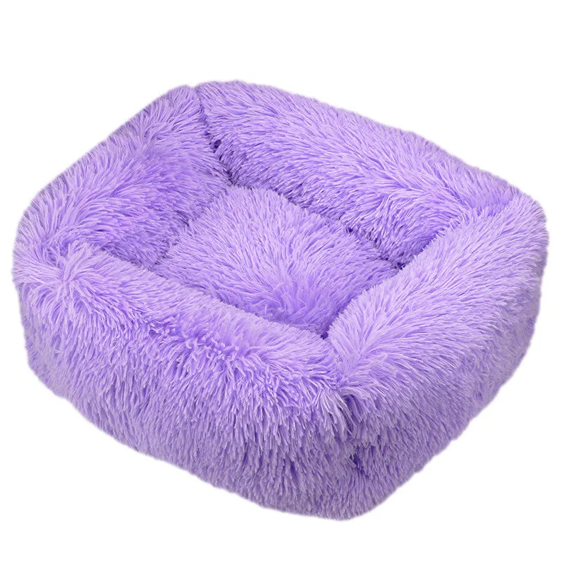 Luxury Washable Calming Dog Bed For Anxiety Relief