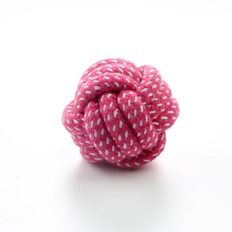 Mini Cotton Bite-resistant Rope Chew Toy for Dogs