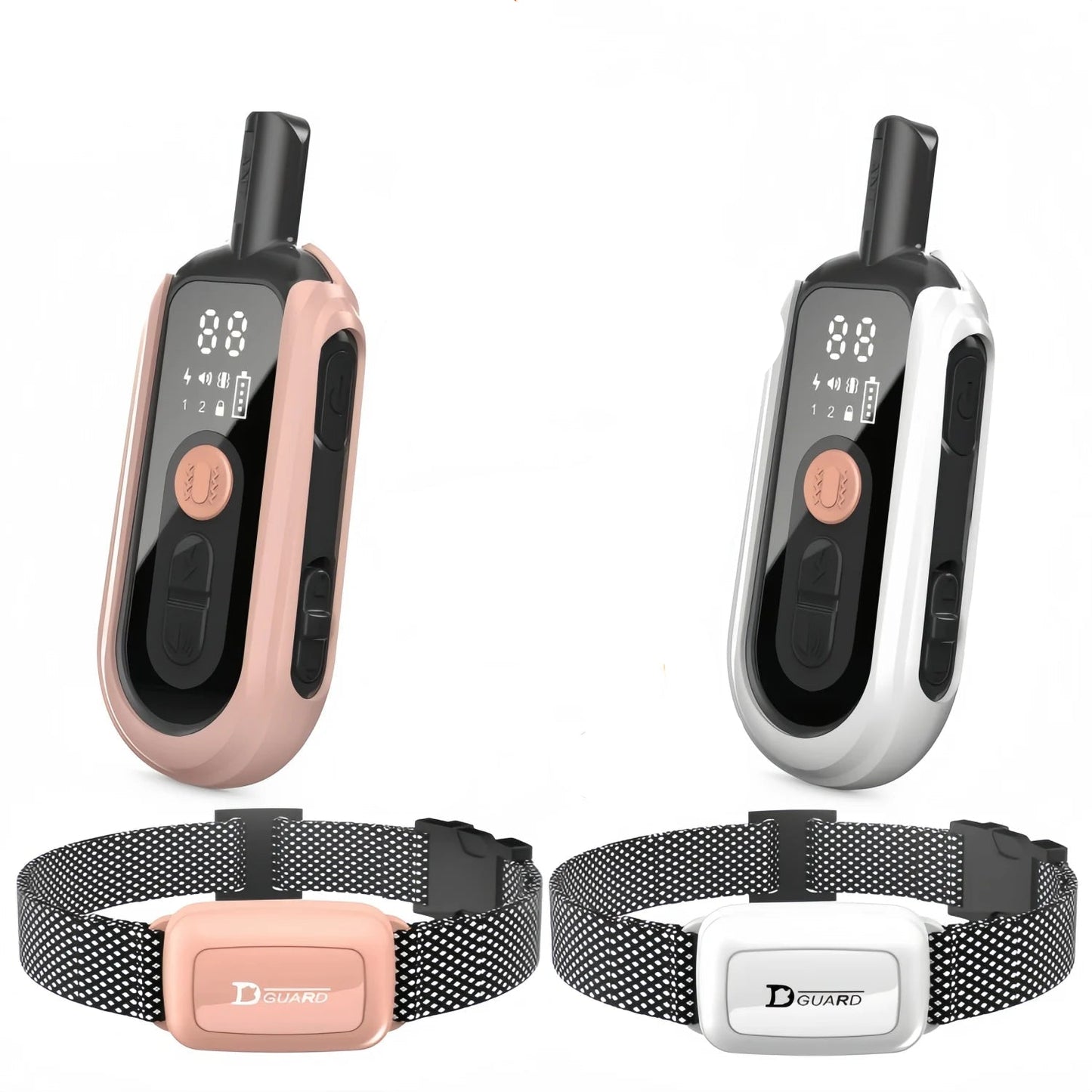 Rechargeable Waterproof Anti Bark Dog Training Collar with Remote