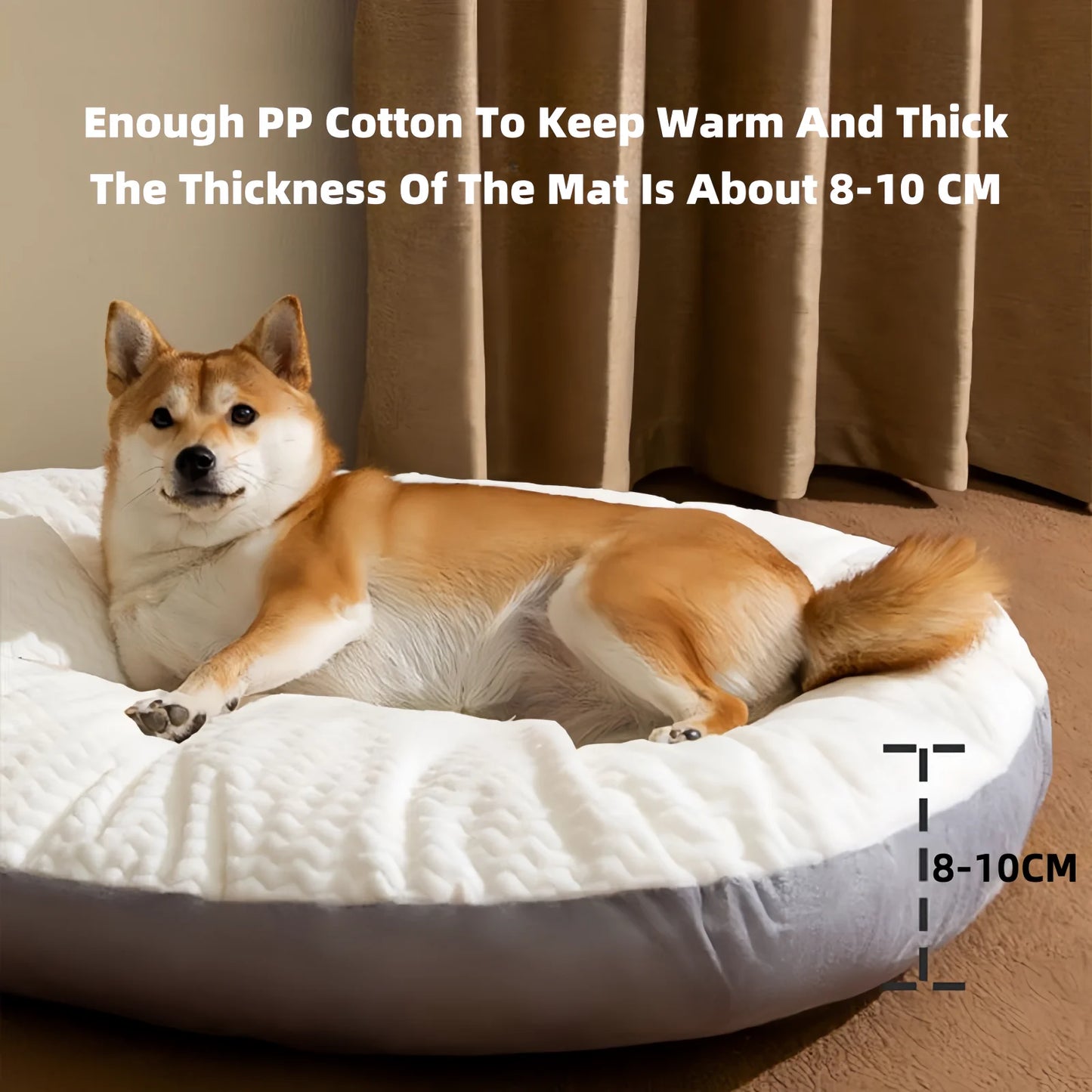 Orthopedic Dog Bed Washable With Removable Cover Non Slip