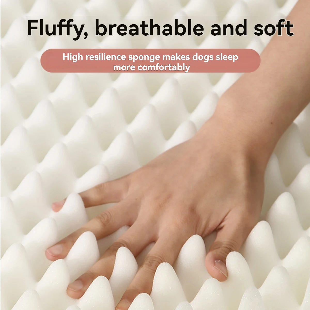 Waterproof Orthopedic Dog Bed Washable Fleece Portable