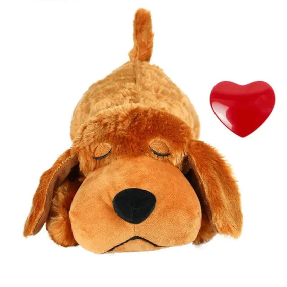 Heartbeat Plush Dog Toy For Calming Puppies