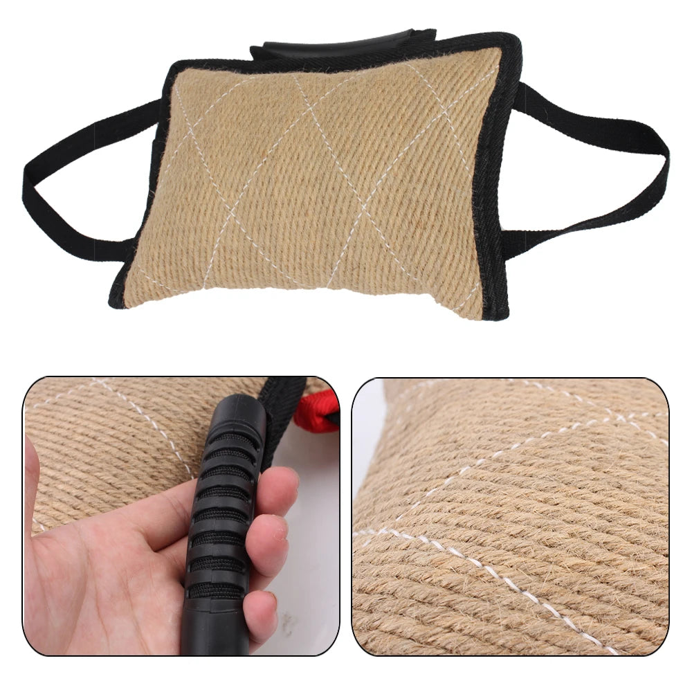 Dog Tug Toy With Dual Rope Handles