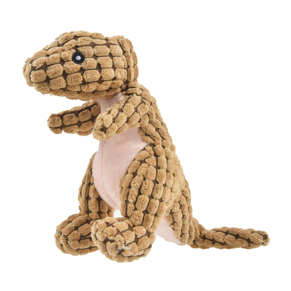 Soft Plush Dinosaur Toy With Squeaker