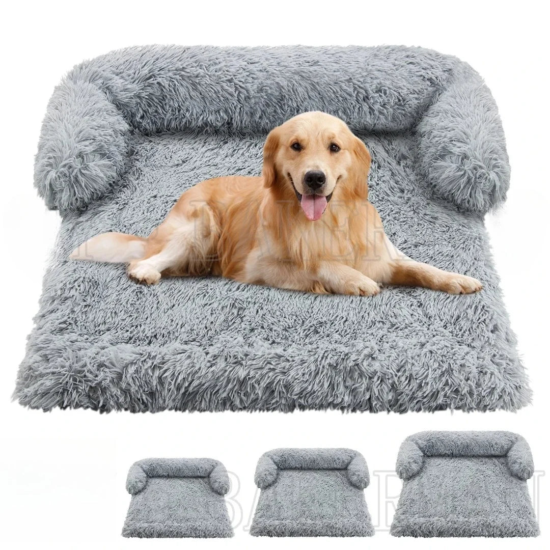 Warm Washable Dog Blanket Bed for Floors and Sofas