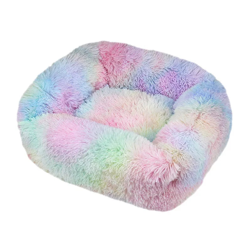Luxury Washable Calming Dog Bed For Anxiety Relief