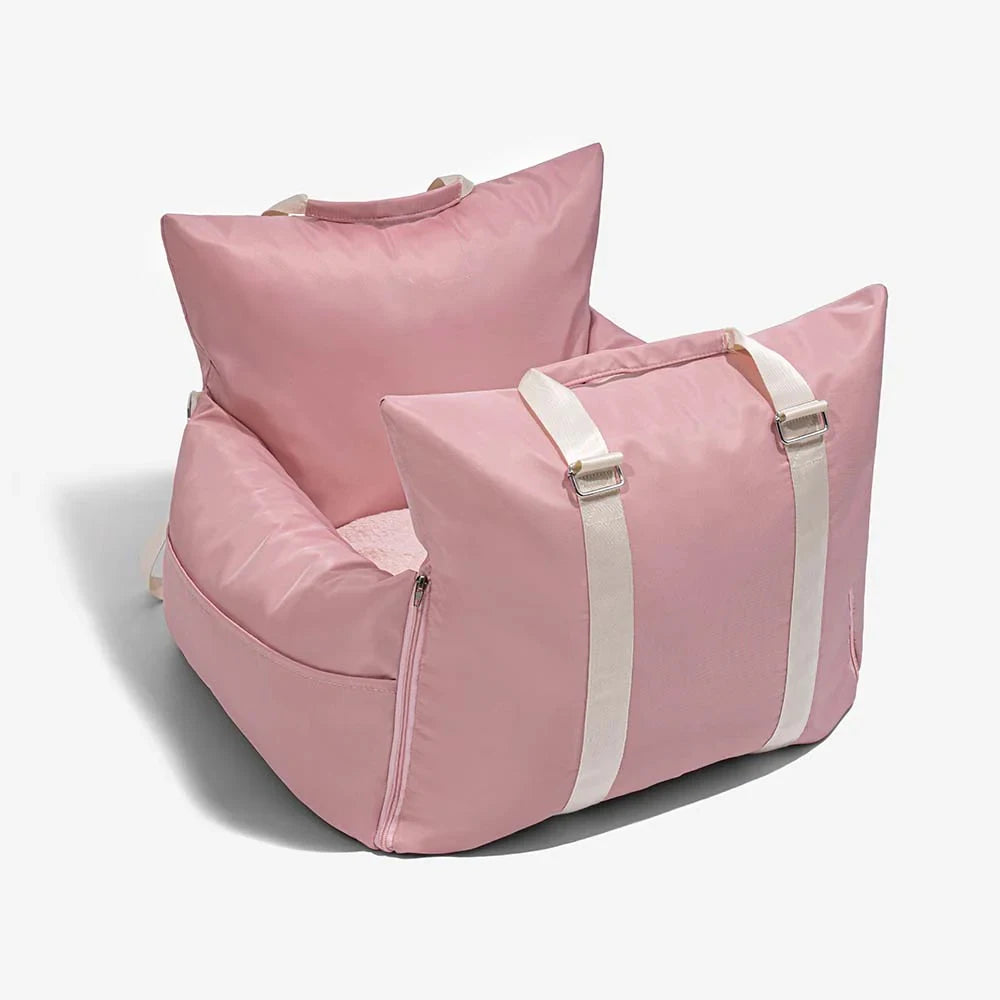 Waterproof Dog Car Seat Bed With Removable Washable Cover