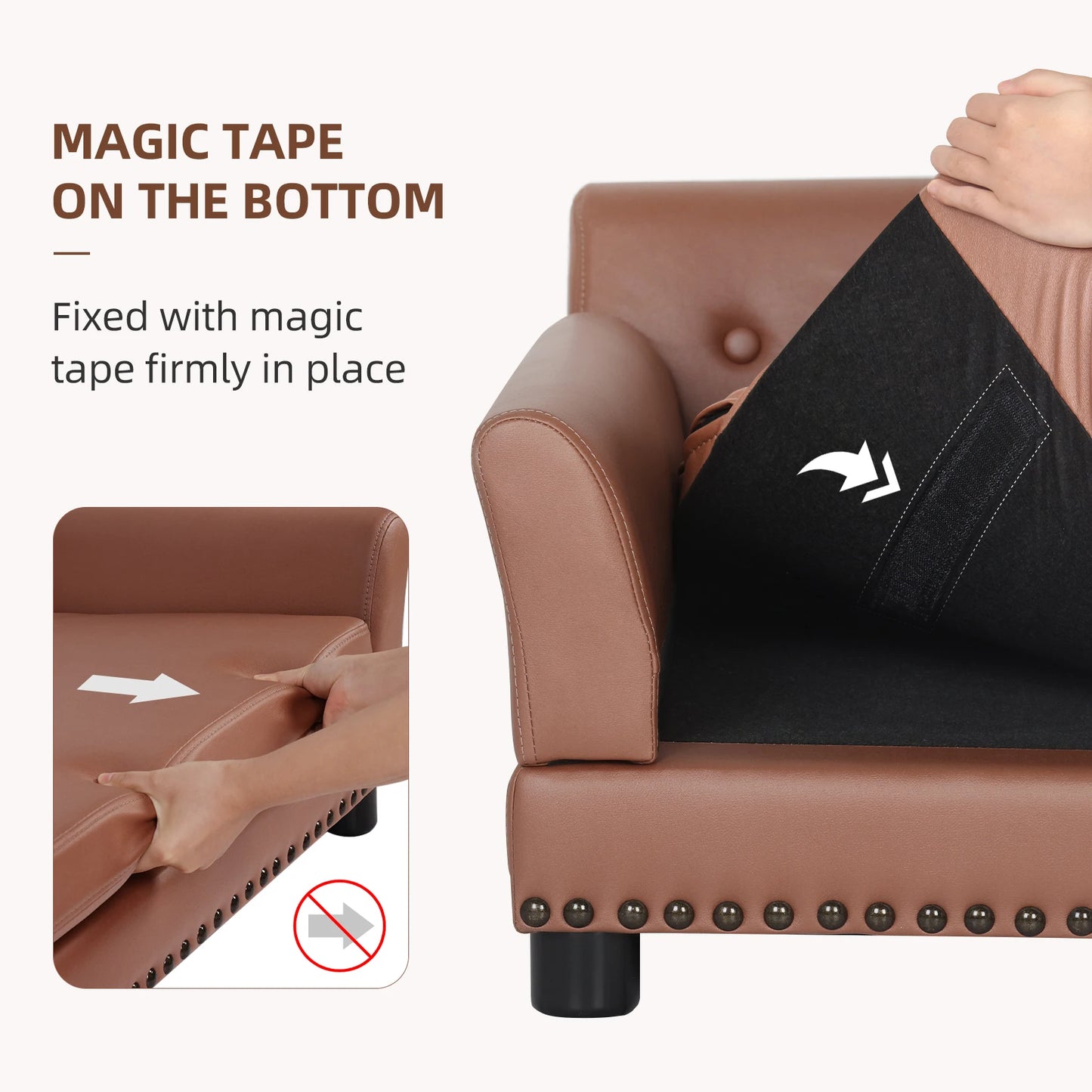 Luxury Elevated Waterproof Orthopedic Dog Sofa Bed