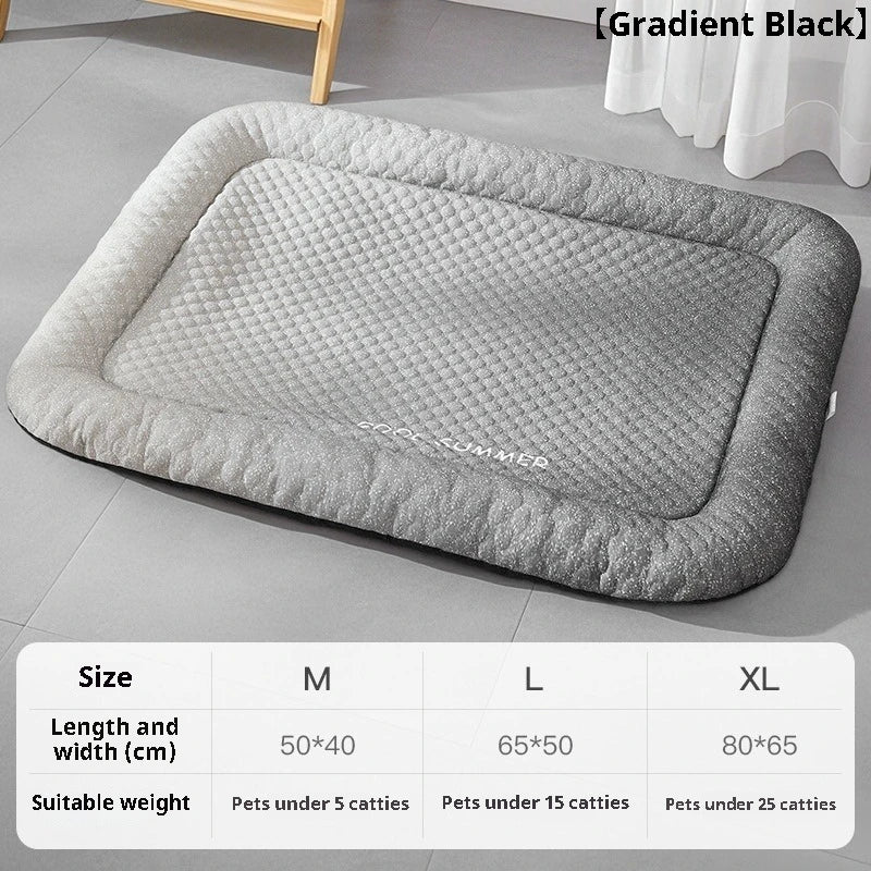 Breathable Orthopedic Cooling Dog Mat for Crates, Floors, and Travel