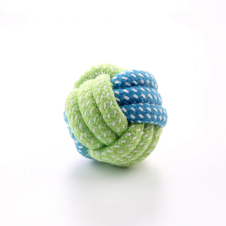 Mini Cotton Bite-resistant Rope Chew Toy for Dogs