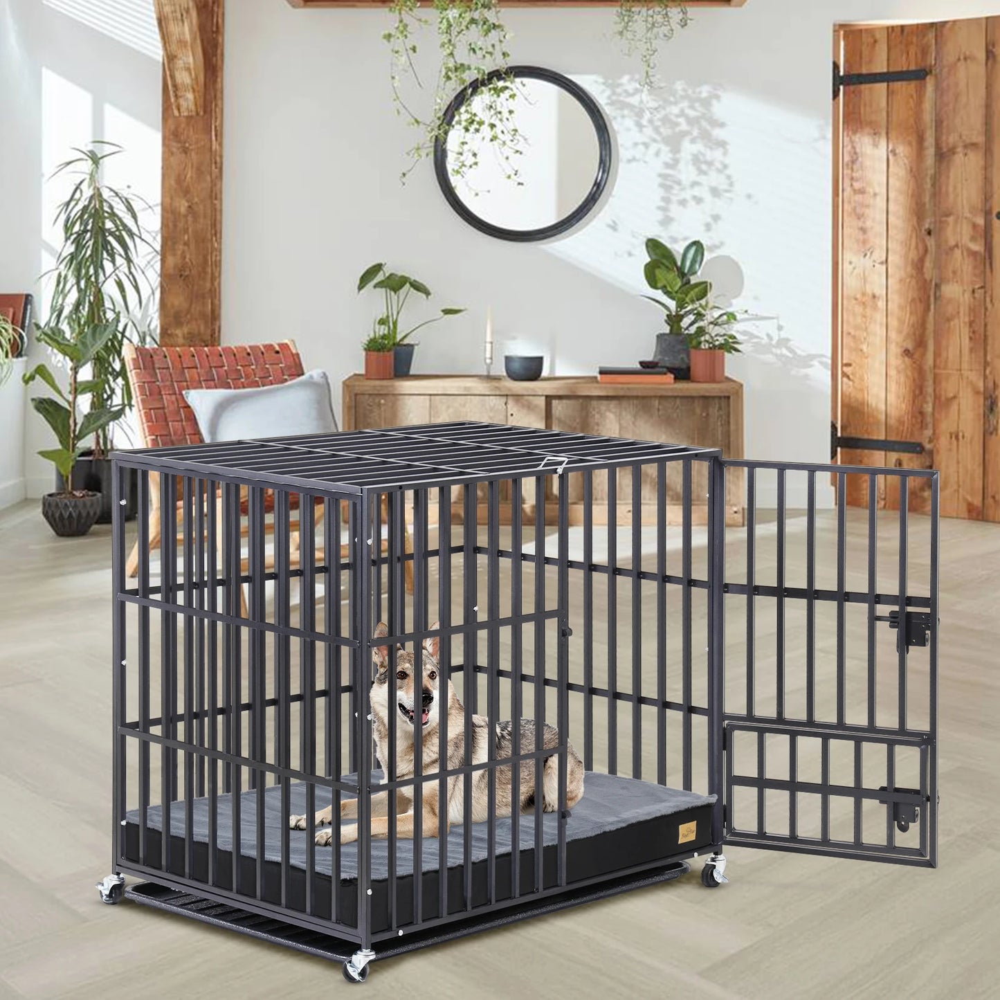 Washable Orthopedic Crate Dog Bed