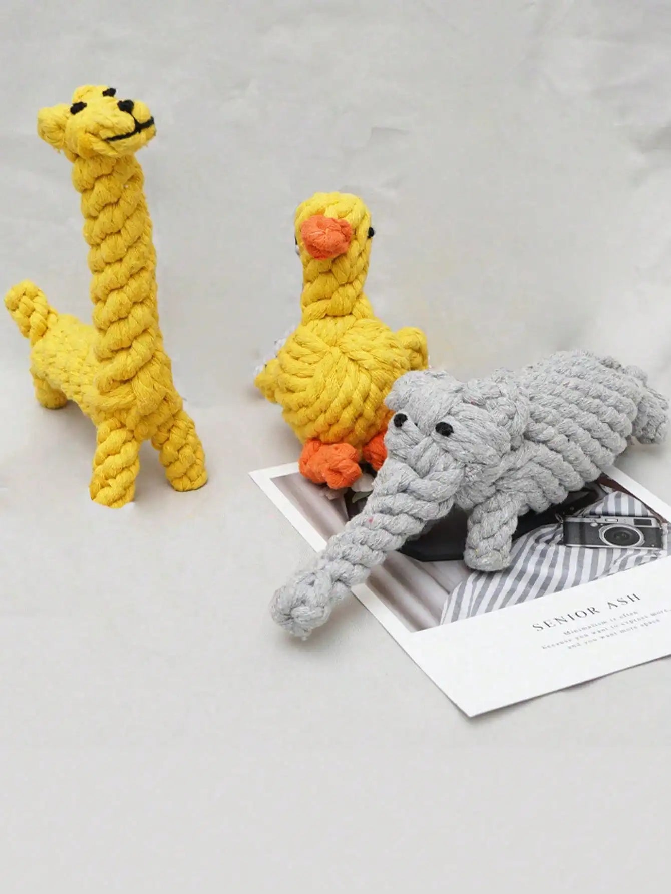 Elephant Rope Chew Toy for Dogs