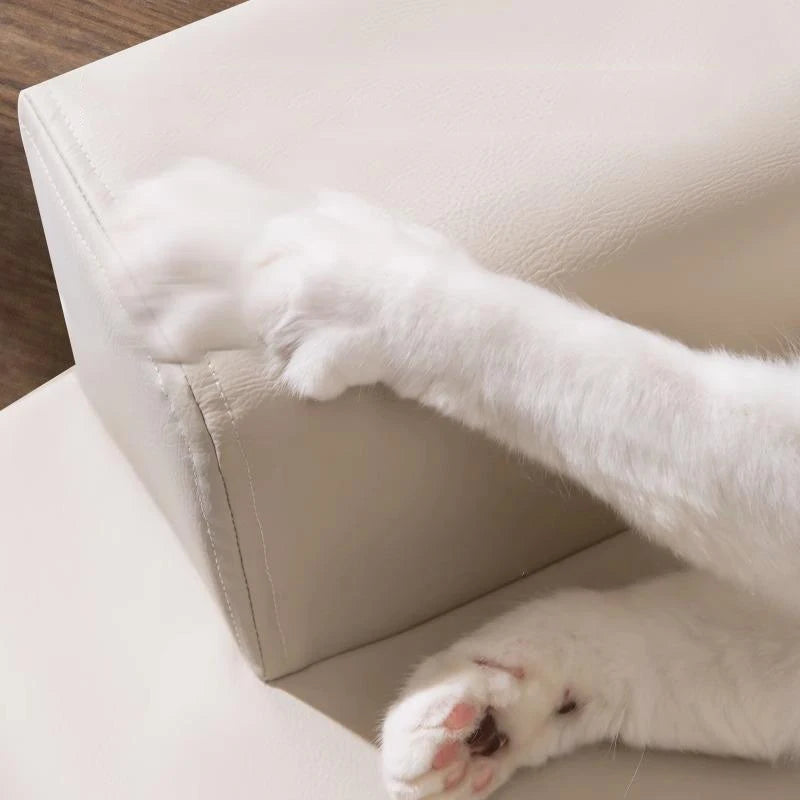 Washable Pet Sofa Bed With Breathable Fleece