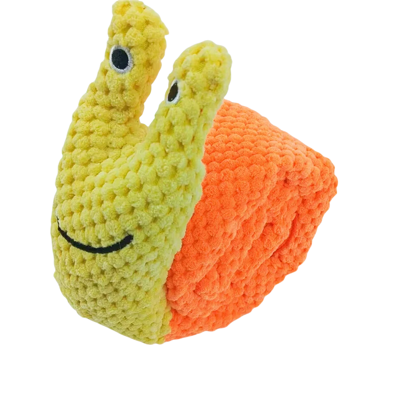 Frog Puzzle Feeder Plush Dog Toy