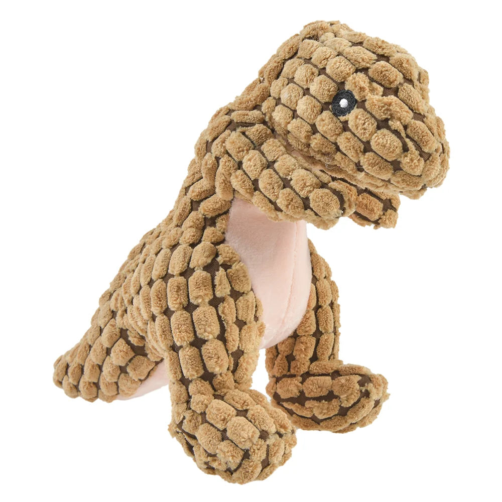 Soft Plush Dinosaur Toy With Squeaker