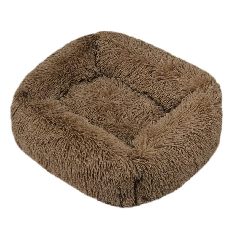 Luxury Washable Calming Dog Bed For Anxiety Relief
