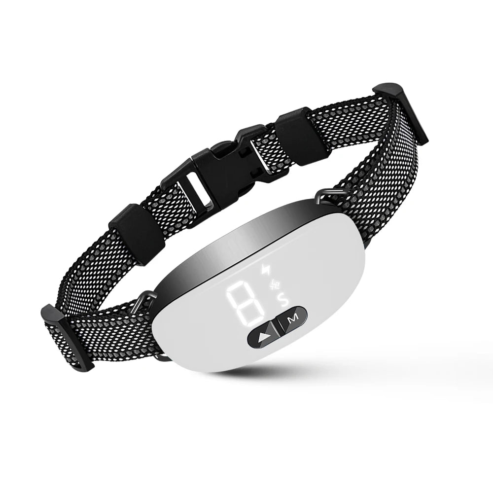 Rechargeable No-Shock Bark Collar with Beep & Vibration Training