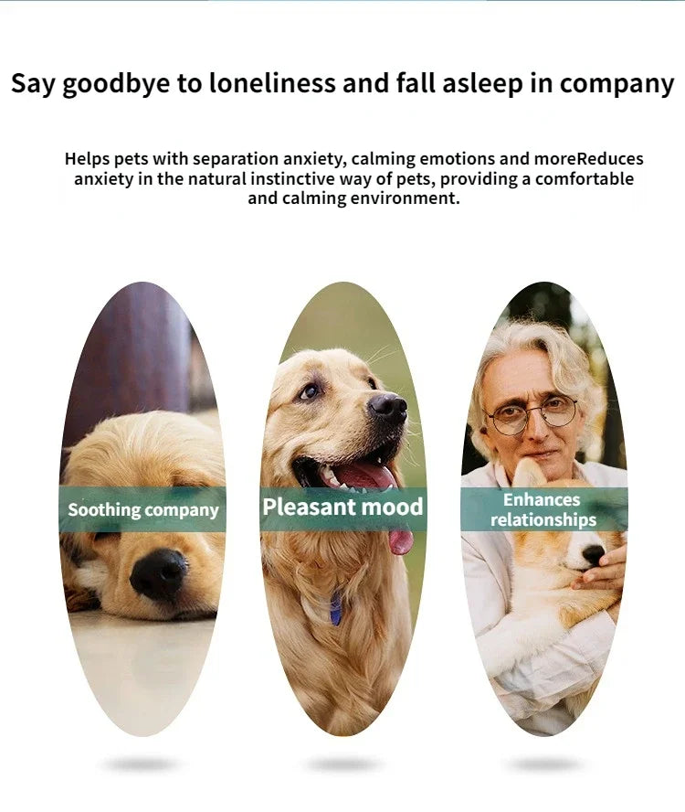 Heartbeat Plush Dog Toy For Calming Puppies