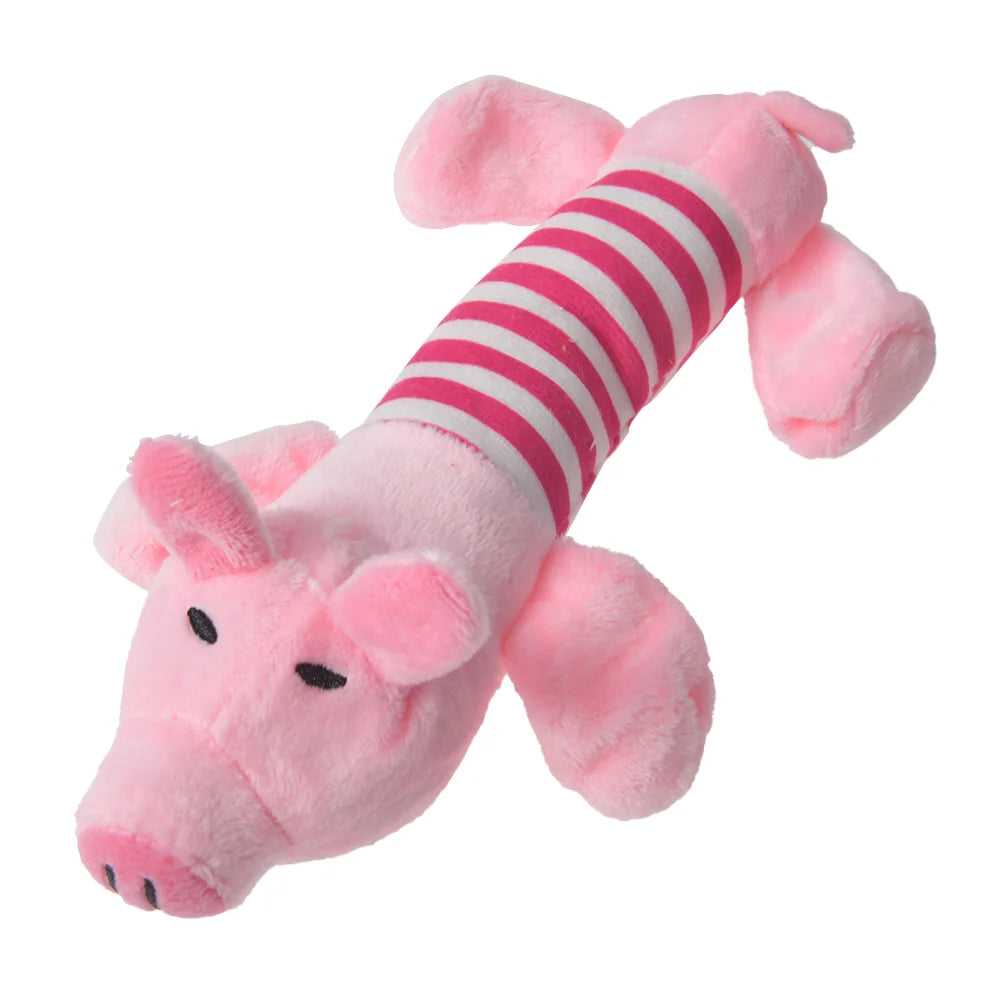 Soft Plush Dinosaur Toy With Squeaker