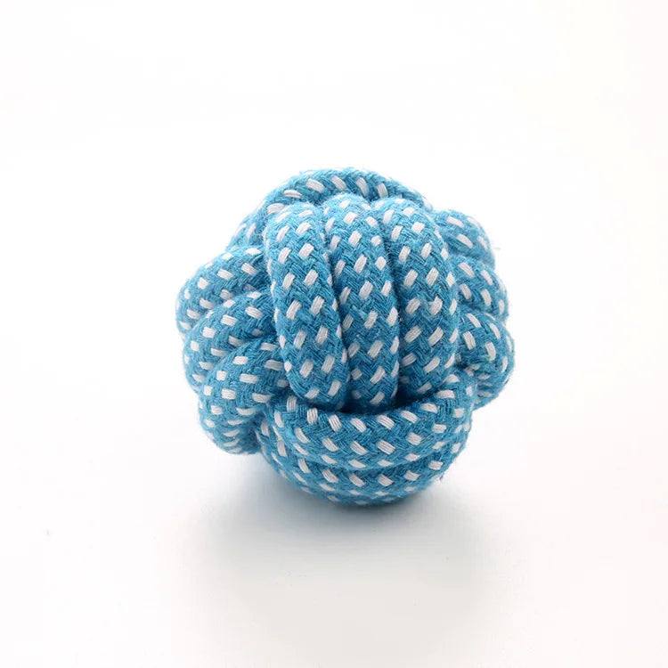 Mini Cotton Bite-resistant Rope Chew Toy for Dogs