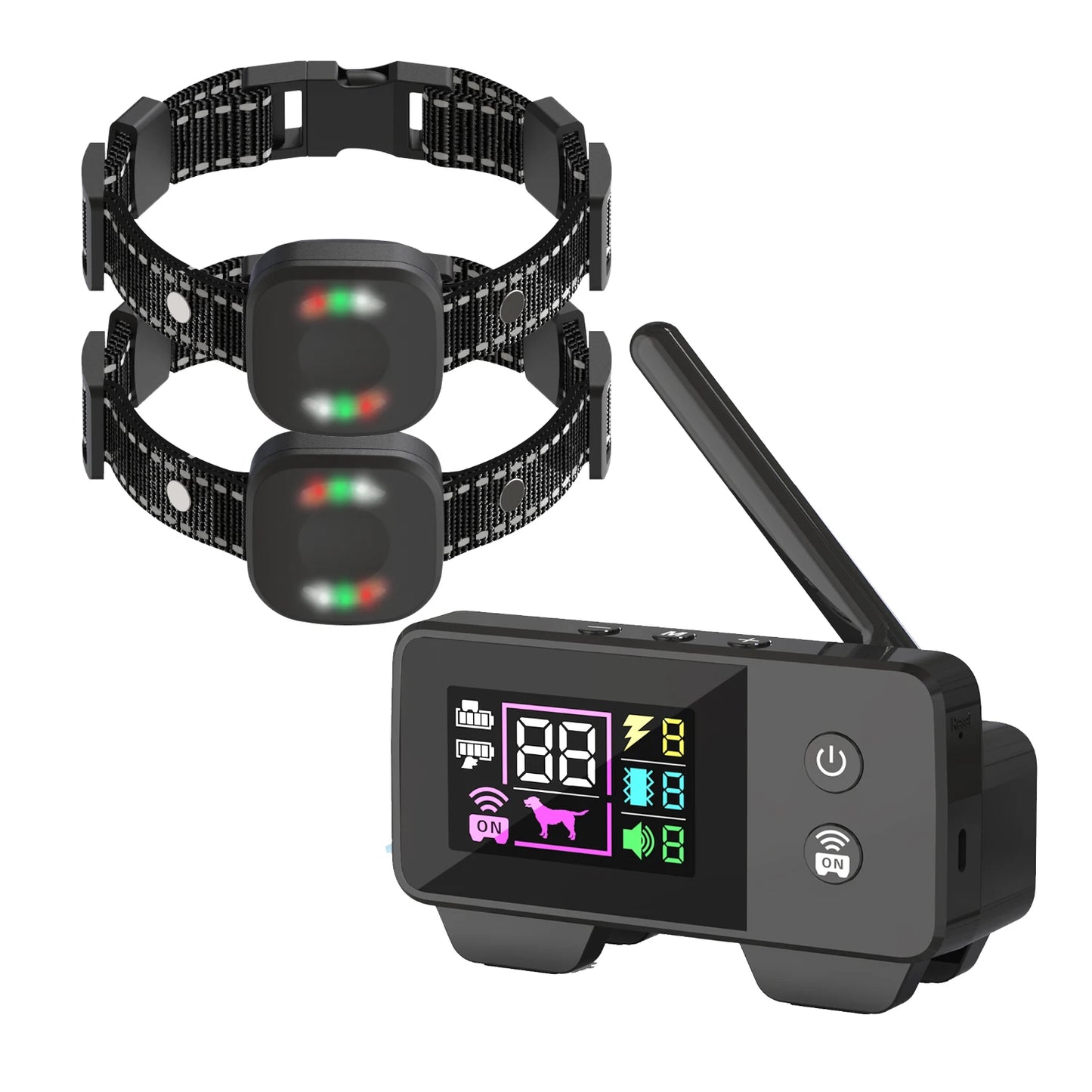 Wireless Dog Fence System with 480m Range & Training Collar