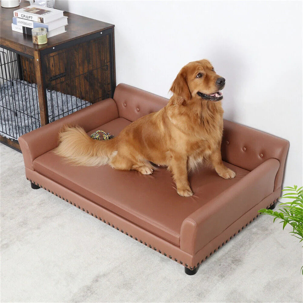 Luxury Elevated Waterproof Orthopedic Dog Sofa Bed