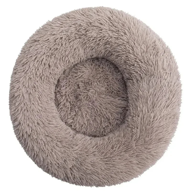 Soft Donut Dog Bed With Waterproof Non-Slip Base