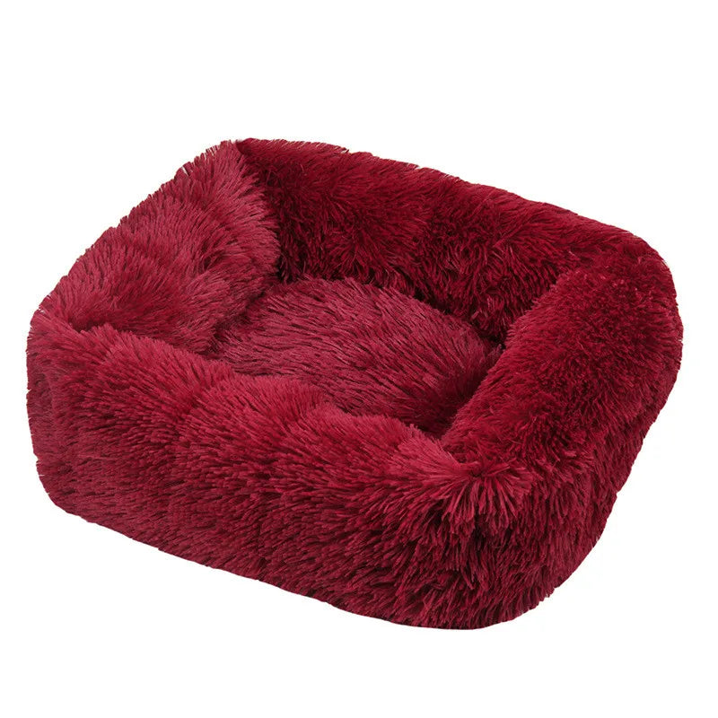 Luxury Washable Calming Dog Bed For Anxiety Relief