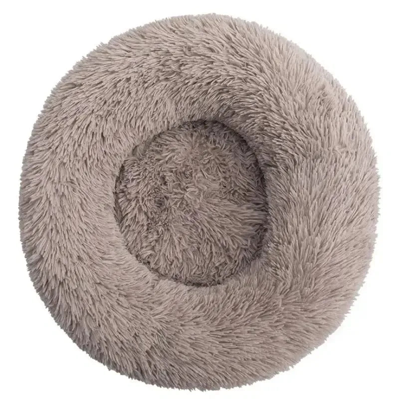Soft Donut Dog Bed With Waterproof Non-Slip Base